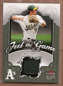 2006 (ATHLETICS) Ultra Feel the Game #EC Eric Chavez Jersey