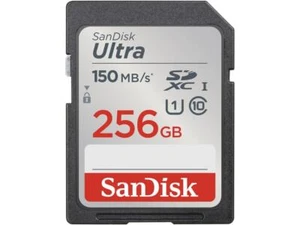 SanDisk 256GB Ultra SDXC UHS-I / Class 10 Memory Card, Speed Up to 150MB/s (SDSD - Picture 1 of 4