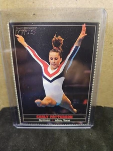 2005 SI Kids CARLY PATTERSON Rookie card, Girls USA Gymnastics Gold/Olympic #424 - Picture 1 of 2
