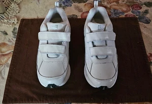 Drew Paige Leather Orthopedic Walking Shoes White with Two Straps Size 9 - NWOT - Picture 1 of 5