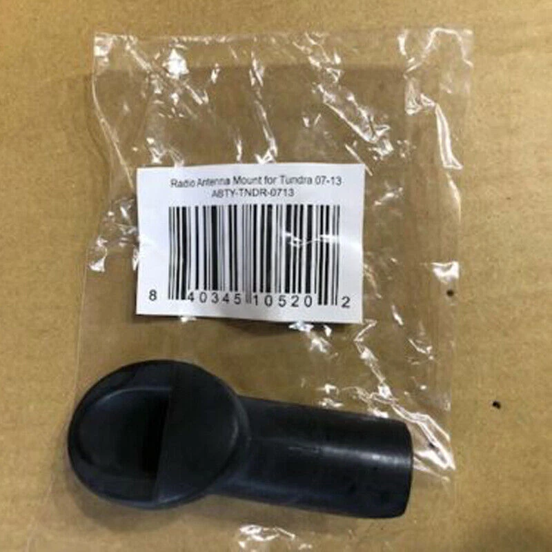 for 07-13 Toyota Tundra Manual Radio Antenna Base Bezel Mounted Replacement BLK