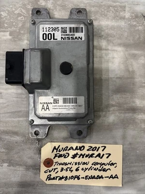 Módulo de control de transmisión Nissan Murano 2017-2020 310F6 5NA0A AA Foto 1 de 4