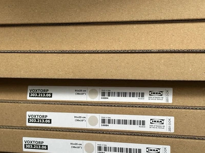 Nuevo Sellado IKEA VOXTORP Cajón Frontal Alto Brillo Beige Claro 36x10 ” 303.213.06 Foto 1 de 4