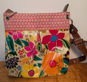 Vibrant Women's Floral Adjustable Strap Cross Body Shoulder bag - Picture 1 of 8