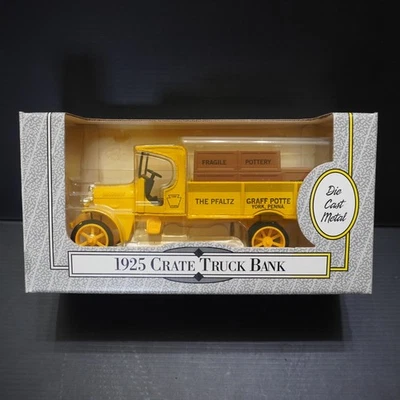 ERTL 1925 Crate Truck Bank The Pfaltz Graff Potte York Pa Die-Cast Metal - Image 1 of 4