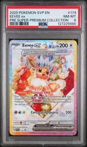 Eevee Ex Pre Super-Premium Collection Pokemon Svp En-Sv Black Star Promo 174 quasi nuovo - Foto 1 di 2