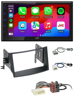 JVC Bluetooth 2DIN MP3 DAB USB Autoradio für Subaru Legacy Outback ab 09 - Bild 1 von 4