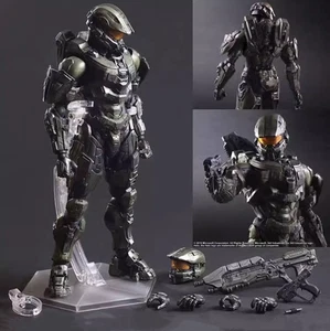 HALO 5 Play Arts Kai Guardians Master Chief Joint Movable Action Figure Toys 11" - Picture 1 of 11