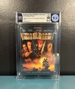 WATA 9.6 A++ Pirates of the Caribbean: The Curse of the Black Pearl DVD Movie - Picture 1 of 2