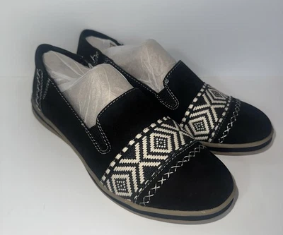 Zapatos sin cordones planos Earth Origins Bailey negros - para mujer talla 8,5 Foto 1 de 4