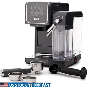 Espresso Machine W/ Automatic Milk Frother One Touch Control & Progress Bar New - Picture 1 of 7