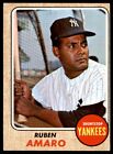 1968 Topps #138 Ruben Amaro Vg-Ex New York Yankees
