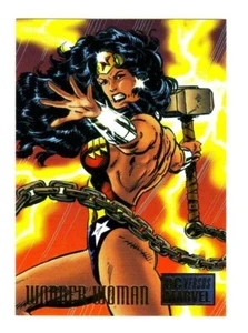 DC VS MARVEL COMICS BASE CARD 27 WONDER WOMAN - Bild 1 von 2