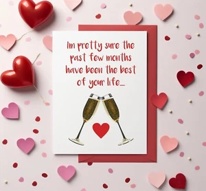 Funny Valentines Day Card Rude Card Wife Husband Boyfriend Girlfriend BCR530 - Picture 1 of 3