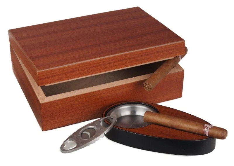 Wood Humidor-Set V-200, statt: 80,00 € - Bild 1 von 1