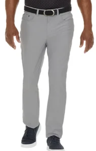 Greg Norman Mens Ultimate Stretch 5 Pocket Pants Gray/Green 36x30 - Picture 1 of 9