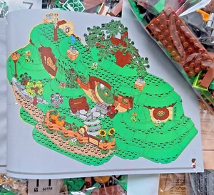 LEGO Lord of the Rings 10354 The Shire NO SIDEBUILDS and NO minifigures - Picture 1 of 7