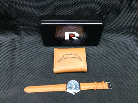 Chargers Watch & Wallet Gift Set with Hard Case (214574-4) Cover