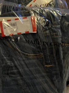 Cat & Jack Boys Straight Fit Jeans SZ 12 Boys Adaptive Fit. - Picture 1 of 3