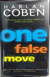 One False Move by Harlan Corben, 1998, *SIGNED* HC/DJ - Picture 1 of 4