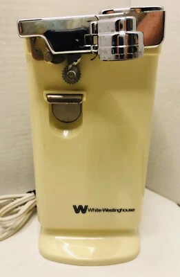 Abridor de latas automático blanco Westinghouse mesa eléctrica WCO-9501 Foto 1 de 4