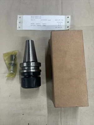 Collet Chuck Spindle Holder Steel CNC Milling Cutter Machining Ctr BT30-ER25-60