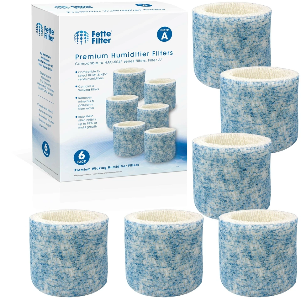 Upgraded Antimicrobial Humidifier Filters Compatible with Honeywell HAC-504AW - Image 1 of 4