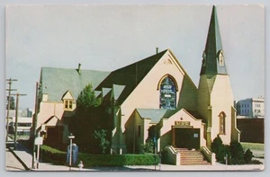 Postal Primera Iglesia Bautista Santa Rosa California CA - Imagen 1 de 2
