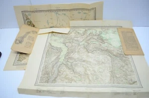 2 Norway Topographic Maps Sulitelma Saltdal 1900's-1930's Antique Vtg Norge - Picture 1 of 24