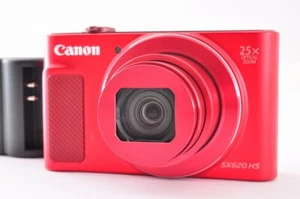 Canon PowerShot SX620 HS 20.2MP Kompaktkamera 25x Optisches Zoom Rot - Bild 1 von 15