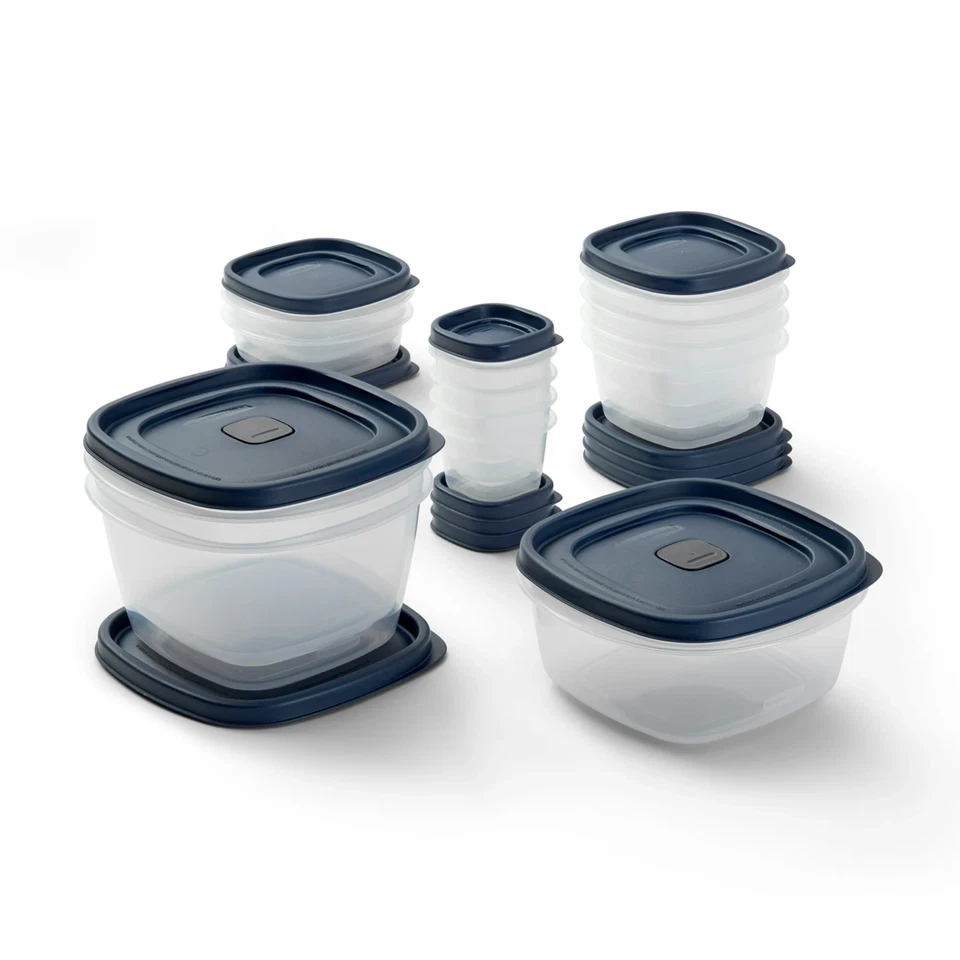 Rubbermaid 26-Piece BPA- Plastic Food Storage Set Plastic Food Storage
