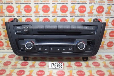 2012-2015 BMW 328i RADIO AUDIO AUTO AC HEATER CLIMATE TEMPERATURE CONTROL OEM - Изображение 1 из 4