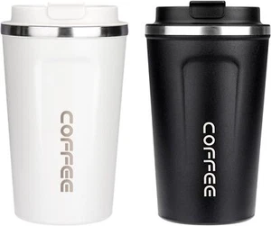 Thermobecher Edelstahl 510 ml Kaffeebecher to go Auslaufsicher Kaffeetasse - Bild 1 von 20