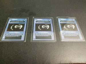 Corbata Decipher Star Wars CCG Border Negra Avanzada x1 x3, ¡Casi Como Nueva! - Imagen 1 de 2