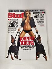 Stuff Magazine w/ JOANNA KRUPA On The Cover - FHM Maxim Blender