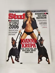 Stuff Magazine w/ JOANNA KRUPA On The Cover - FHM Maxim Blender - Picture 1 of 2
