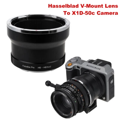 Fotodiox HB-HB HB-X1D Lens Adapter Hasselblad V-Mount Lens to Hasselblad X1D II - Image 1 of 4