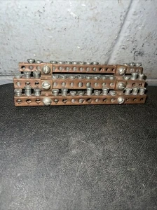 COPPER 48 TERMINAL GROUND BAR - Picture 1 of 9
