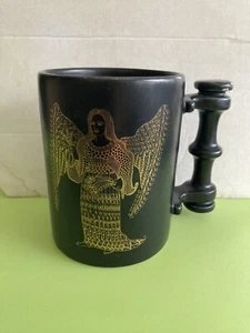 Portmeirion Pottery Black,Gold Mug,Virgo,Zodiac - Picture 1 of 9