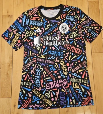 2023 Adidas NEW ENGLAND REVOLUTION Hispanic Heritage MLS Soccer Jersey Kit Men M - Image 1 of 4