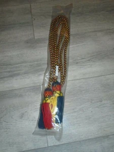 ROYAL MARINES BREAST CORD ROYAL SILK BUGLE MAJOR GENUINE ISSUE NEW - Picture 1 of 2