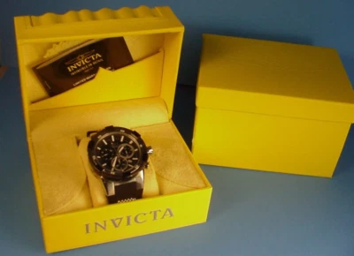 Reloj Pulsera Invicta Hombre 25860 Aviador Cronógrafo Negro SS 50 MM Nuevo en Caja Foto 1 de 4