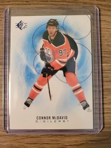 2020-21 SP Connor McDavid #90 Blue Edmonton Oilers  - Picture 1 of 2