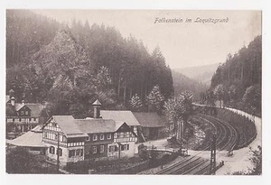 Falkenstein im Loquitzgrund,Deutschland,Totalansicht,Bayern,gebraucht,WK I Feldpost,1915 - Bild 1 von 2
