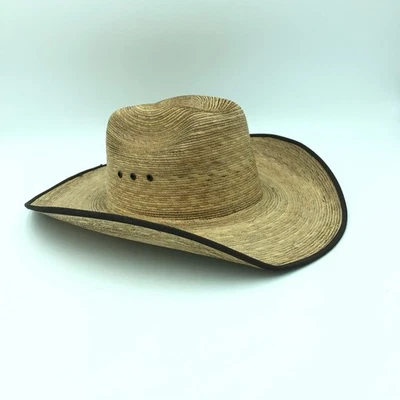Chapéu de cowboy Resistol X Jason Aldean masculino pequeno palha - Imagem 1 de 4