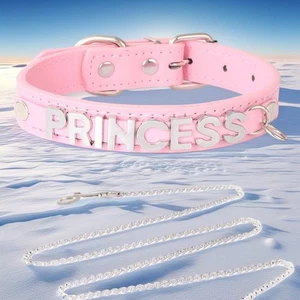 Collar Letra BRAT Punk Cadena Personalizada Correa de Metal BDSM Regalo Collar D1 Gargantilla - Imagen 1 de 25