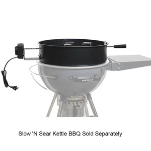 57cm Kettle Rotisserie Kit- Suits Weber, ProSmoke & more- Weber Rotisserie Spit - Picture 1 of 17