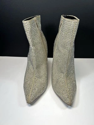 Botas Aldo gamuza tostada con pedrería | Mujer talla 8.5 Foto 1 de 4