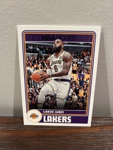 2023-24 Panini NBA Hoops LEBRON JAMES #290 🔥 Hoops Tribute 🔥 LA Lakers - Picture 1 of 3