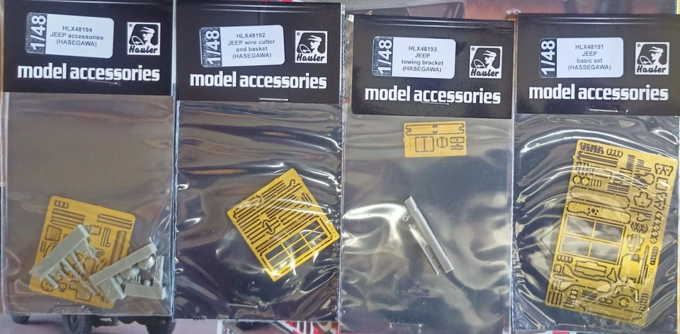 MODELLISMO-US JEEP ACCESSORIES fotoincisioni - HAULER -1/48 scale - Immagine 1 di 1